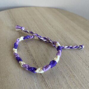 Marianna Bracelet, anklet, trendy, comfortable, tie, embroidery thread, woven, g